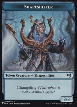 Shapeshifter/Spirit Token - Magic: The Gathering - The List Near Mint Inglés - Carta de Magic: The Gathering en México | Hydra Collectables