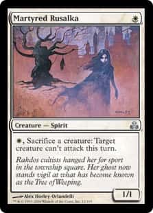 Martyred Rusalka - Magic: The Gathering - GPT Near Mint Inglés - Carta de Magic: The Gathering en México | Hydra Collectables