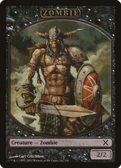 Zombie Token - Magic: The Gathering - 10ED Near Mint Japonés - Carta de Magic: The Gathering en México | Hydra Collectables