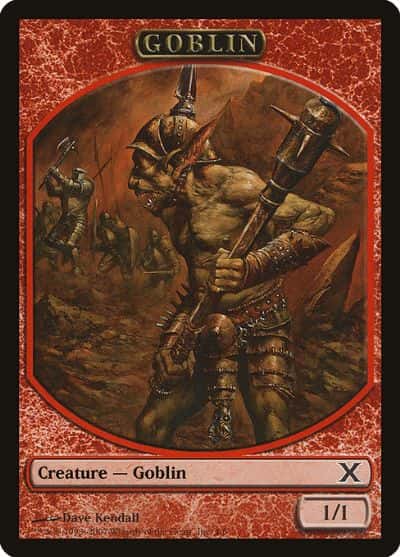 Goblin Token - Magic: The Gathering - 10ED Near Mint Japonés - Carta de Magic: The Gathering en México | Hydra Collectables