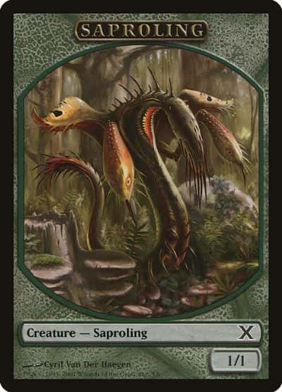 Saproling Token - Magic: The Gathering - 10ED Near Mint Japonés - Carta de Magic: The Gathering en México | Hydra Collectables