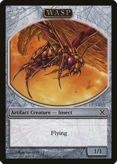 Wasp Token - Magic: The Gathering - 10ED Near Mint Japonés - Carta de Magic: The Gathering en México | Hydra Collectables