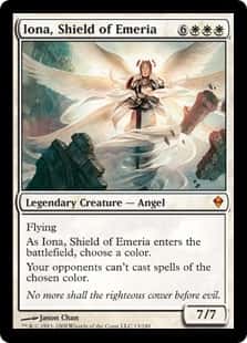 Iona, Shield of Emeria - Magic: The Gathering - ZEN Moderadamente Jugada Inglés - Carta de Magic: The Gathering en México | Hydra Collectables