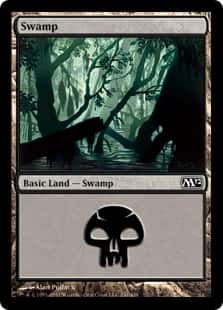 Swamp - Magic: The Gathering - M12 Near Mint Inglés - Carta de Magic: The Gathering en México | Hydra Collectables