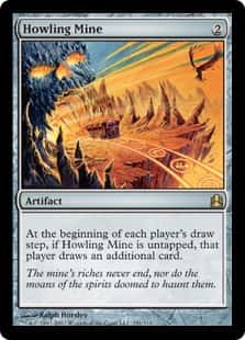 Howling Mine - Magic: The Gathering - CMD Muy Jugada Inglés - Carta de Magic: The Gathering en México | Hydra Collectables