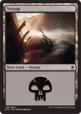 Swamp - Magic: The Gathering - KTK Near Mint Inglés - Carta de Magic: The Gathering en México | Hydra Collectables