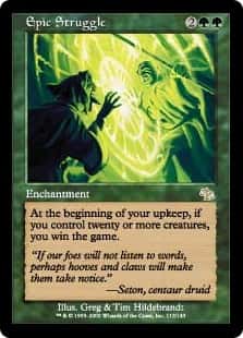 Epic Struggle - Magic: The Gathering - JUD Muy Jugada Español - Carta de Magic: The Gathering en México | Hydra Collectables