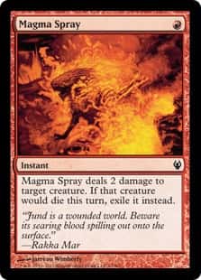 Magma Spray - Magic: The Gathering - IvG Near Mint Japonés - Carta de Magic: The Gathering en México | Hydra Collectables