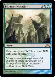Biomass Mutation - Magic: The Gathering - GTC Near Mint Inglés - Carta de Magic: The Gathering en México | Hydra Collectables