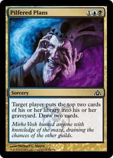 Pilfered Plans - Magic: The Gathering - DGM Near Mint Inglés - Carta de Magic: The Gathering en México | Hydra Collectables
