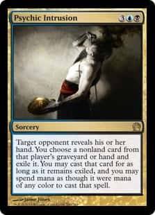 Psychic Intrusion - Magic: The Gathering - THS Moderadamente Jugada Inglés - Carta de Magic: The Gathering en México | Hydra Collectables