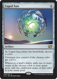 Caged Sun - Magic: The Gathering - C14 Ligeramente Jugada Inglés - Carta de Magic: The Gathering en México | Hydra Collectables