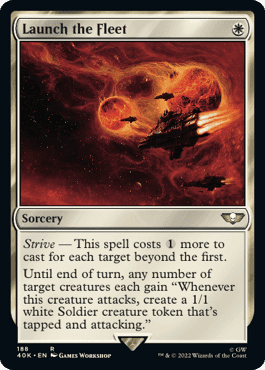 Launch the Fleet - Magic: The Gathering - 40K Near Mint Inglés - Carta de Magic: The Gathering en México | Hydra Collectables