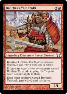 Brothers Yamazaki - Magic: The Gathering - CHK Near Mint Inglés - Carta de Magic: The Gathering en México | Hydra Collectables