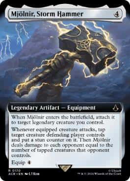 Mjölnir, Storm Hammer - Magic: The Gathering - ACR-BF Near Mint Inglés - Carta de Magic: The Gathering en México | Hydra Collectables
