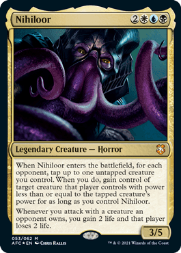 Nihiloor - Magic: The Gathering - AFC Near Mint Inglés - Carta de Magic: The Gathering en México | Hydra Collectables