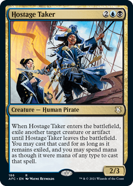 Hostage Taker - Magic: The Gathering - AFC Near Mint Inglés - Carta de Magic: The Gathering en México | Hydra Collectables