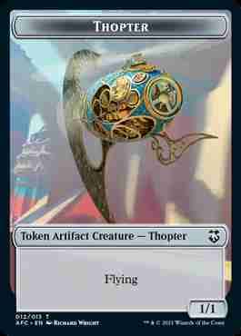Thopter/Tresure Token - Magic: The Gathering - AFC Near Mint Inglés - Carta de Magic: The Gathering en México | Hydra Collectables
