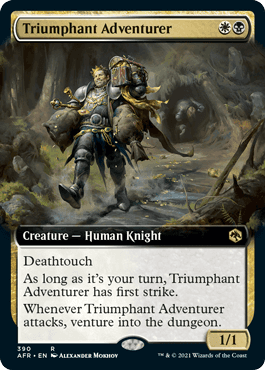 Triumphant Adventurer - Magic: The Gathering - AFR-BF Near Mint Inglés - Carta de Magic: The Gathering en México | Hydra Collectables