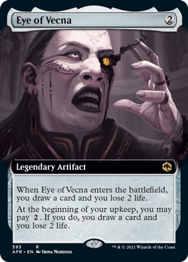 Eye of Vecna - Magic: The Gathering - AFR-BF Near Mint Inglés - Carta de Magic: The Gathering en México | Hydra Collectables