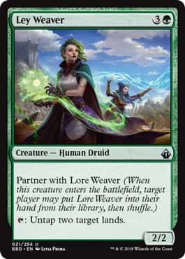 Ley Weaver - Magic: The Gathering - BBD-PRE Near Mint Inglés - Carta de Magic: The Gathering en México | Hydra Collectables