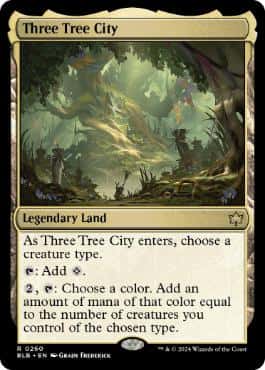Three Tree City - Magic: The Gathering - BLB Near Mint Inglés - Carta de Magic: The Gathering en México | Hydra Collectables