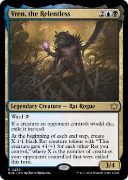 Vren, the Relentless - Magic: The Gathering - BLB Near Mint Inglés - Carta de Magic: The Gathering en México | Hydra Collectables