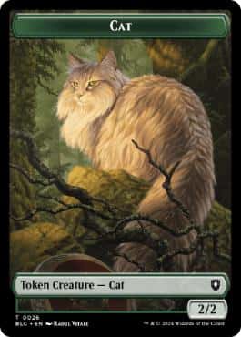 Cat/Treasure Token - Magic: The Gathering - BLC Near Mint Inglés - Carta de Magic: The Gathering en México | Hydra Collectables