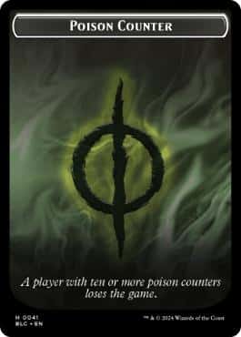 Poison Counter/Rabbit Token - Magic: The Gathering - BLC Near Mint Inglés - Carta de Magic: The Gathering en México | Hydra Collectables