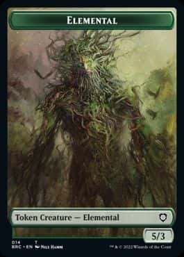 Elemental token - Magic: The Gathering - BRC Near Mint Inglés - Carta de Magic: The Gathering en México | Hydra Collectables