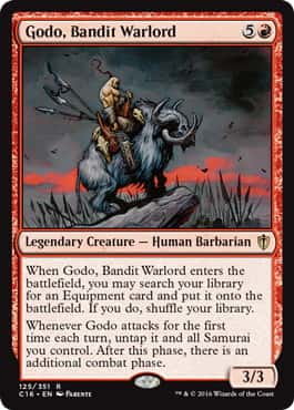 Godo, Bandit Warlord - Magic: The Gathering - C16 Near Mint Inglés - Carta de Magic: The Gathering en México | Hydra Collectables