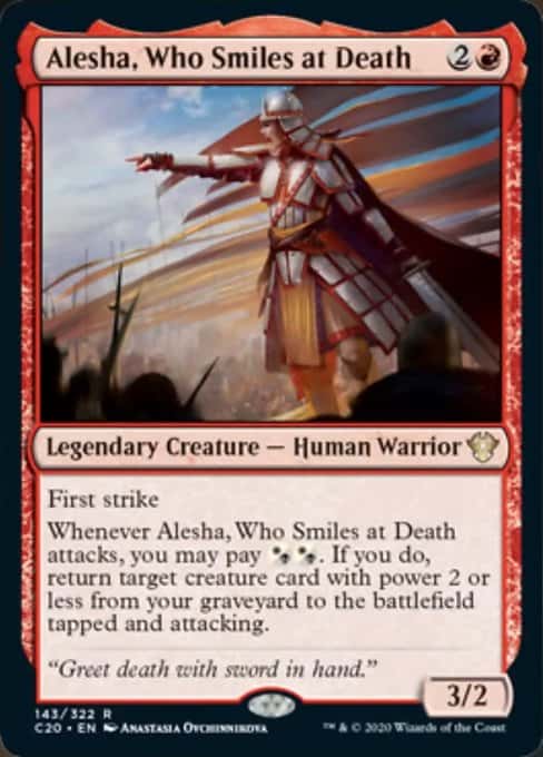 Alesha, Who Smiles at Death - Magic: The Gathering - C20 Near Mint Inglés - Carta de Magic: The Gathering en México | Hydra Collectables