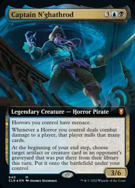 Captain N'ghathrod - Magic: The Gathering - CLB Near Mint Inglés - Carta de Magic: The Gathering en México | Hydra Collectables