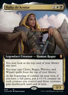 Nalia de'Arnise - Magic: The Gathering - CLB Near Mint Inglés - Carta de Magic: The Gathering en México | Hydra Collectables