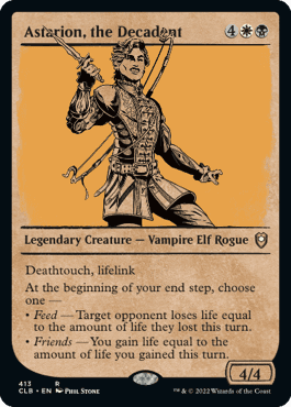 Astarion, the Decadent - Magic: The Gathering - CLB-BF Near Mint Inglés - Carta de Magic: The Gathering en México | Hydra Collectables