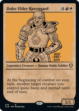 Duke Ulder Ravengard - Magic: The Gathering - CLB-BF Near Mint Inglés - Carta de Magic: The Gathering en México | Hydra Collectables