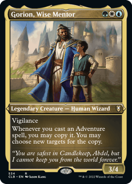 Gorion, Wise Mentor - Magic: The Gathering - CLB-BF Near Mint Inglés - Carta de Magic: The Gathering en México | Hydra Collectables