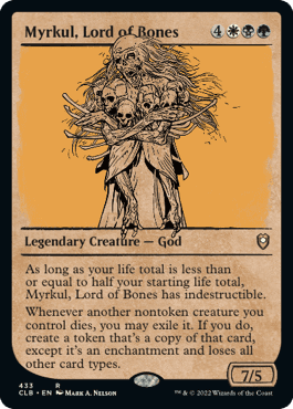 Myrkul, Lord of Bones - Magic: The Gathering - CLB-BF Near Mint Inglés - Carta de Magic: The Gathering en México | Hydra Collectables