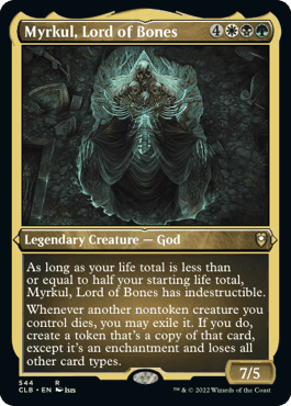 Myrkul, Lord of Bones - Magic: The Gathering - CLB-BF Near Mint Inglés - Carta de Magic: The Gathering en México | Hydra Collectables