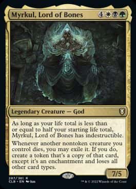 Myrkul, Lord of Bones - Magic: The Gathering - CLB Near Mint Inglés - Carta de Magic: The Gathering en México | Hydra Collectables