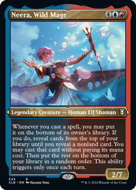 Neera, Wild Mage - Magic: The Gathering - CLB-BF Near Mint Inglés - Carta de Magic: The Gathering en México | Hydra Collectables