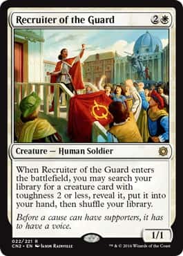 Recruiter of the Guard - Magic: The Gathering - CN2 Near Mint Inglés - Carta de Magic: The Gathering en México | Hydra Collectables