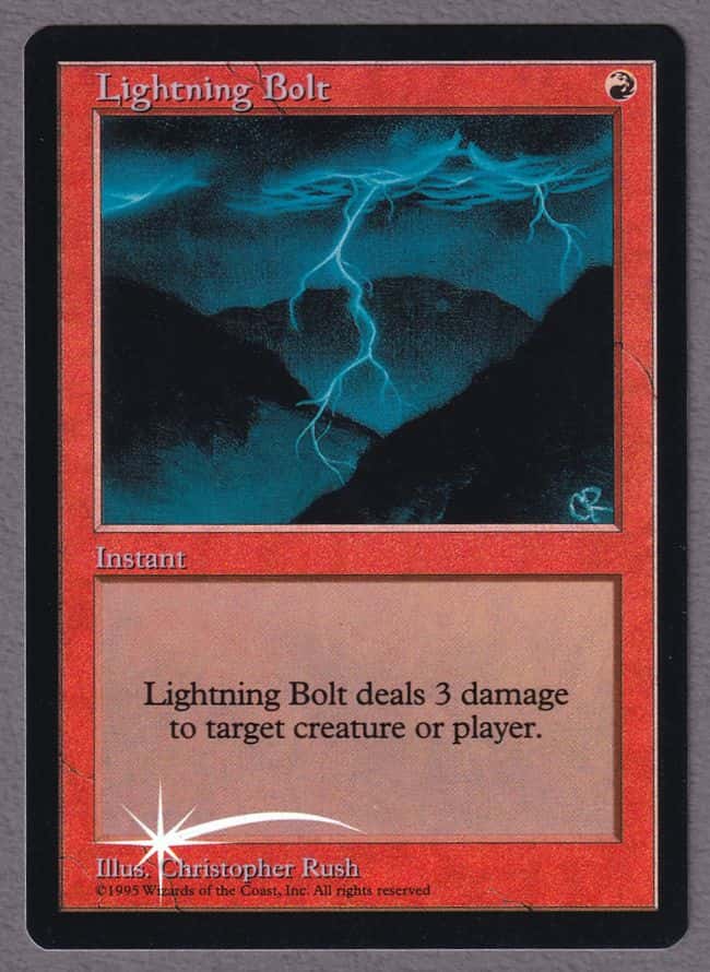 Lightning Bolt - Magic: The Gathering - Judge Reward Near Mint Inglés - Carta de Magic: The Gathering en México | Hydra Collectables
