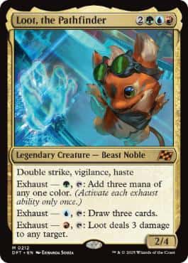 Loot, the Pathfinder - Magic: The Gathering - DFT Near Mint Inglés - Carta de Magic: The Gathering en México | Hydra Collectables