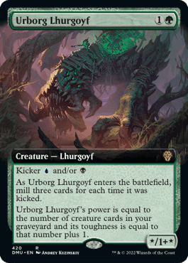 Urborg Lhurgoyf - Magic: The Gathering - DMU-BF Near Mint Inglés - Carta de Magic: The Gathering en México | Hydra Collectables