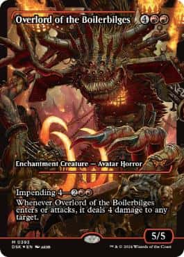 Overlord of the Boilerbilges - Magic: The Gathering - DSK-BF Near Mint Inglés - Carta de Magic: The Gathering en México | Hydra Collectables