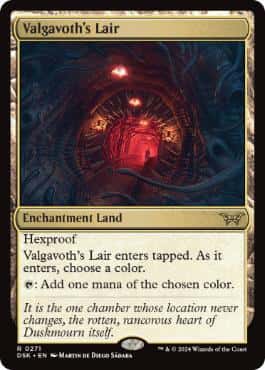 Valgavoth's Lair - Magic: The Gathering - DSK Near Mint Inglés - Carta de Magic: The Gathering en México | Hydra Collectables