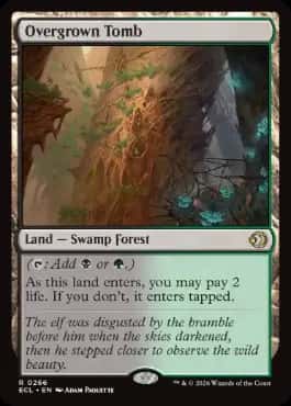 Overgrown Tomb - Magic: The Gathering - ECL Near Mint Inglés - Carta de Magic: The Gathering en México | Hydra Collectables