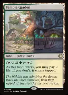 Temple Garden - Magic: The Gathering - ECL Near Mint Inglés - Carta de Magic: The Gathering en México | Hydra Collectables