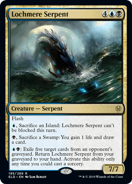 Lochmere Serpent - Magic: The Gathering - ELD Near Mint Inglés - Carta de Magic: The Gathering en México | Hydra Collectables